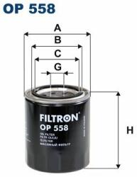 FILTRON olajszűrő FILTRON OP 558
