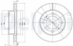 DELPHI Tarcza Ham. Toyota Corolla 92-01 (bg2891)