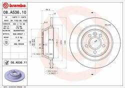 BREMBO Bre-08. A536.11 (08.a536.11)