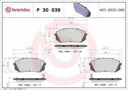 BREMBO BRE-P30039