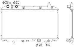NRF hűtő, motorhűtés NRF 53529 (53529)