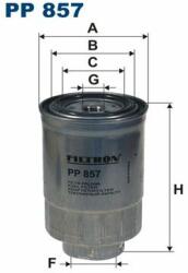 FILTRON Üzemanyagszűrő FILTRON PP 857 (PP 857)