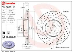 BREMBO Bre-09. C828.11 (09.c828.11)