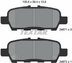 TEXTAR fékbetétkészlet, tárcsafék TEXTAR 2487101 (2487101)