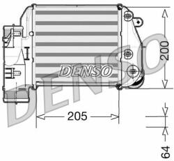 DENSO töltőlevegő-hűtő DENSO DIT02025