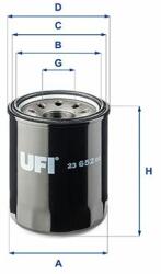 UFI olajszűrő UFI 23.652. 00