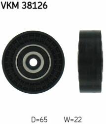 SKF Szíjtárcsa/vezetőgörgő, hosszbordás szíj SKF VKM 38126 (VKM 38126)