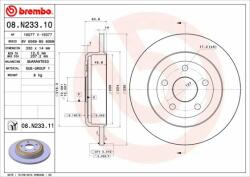 BREMBO Bre-08. N233.11 (08.n233.11)