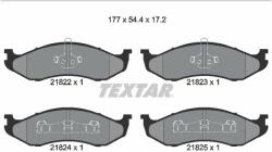 TEXTAR fékbetétkészlet, tárcsafék TEXTAR 2182202 (2182202)