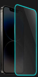 Picasee 3x Keményített védőfólia a sötétben világító kerettel mobiltelefonokra Samsung Galaxy A40 A405F - Kék