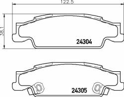 BREMBO Bre-p09007 (p 09 007)