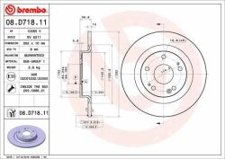 BREMBO Bre-08. D718.11 (08.d718.11)