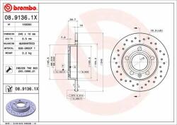 BREMBO Bre-08.9136. 1x