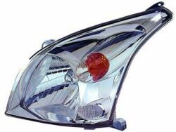 ABAKUS Reflektor Toyota Land Cruiser Prado H4 02-10 Le Kierunkowskaz Biały