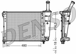 DENSO hűtő, motorhűtés DENSO DRM09161
