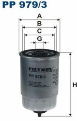 FILTRON Üzemanyagszűrő FILTRON PP 979/3