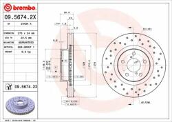 BREMBO Bre-09.5674. 2x (09.5674.2x)
