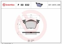 BREMBO BRE-P50032