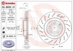 BREMBO Bre-09. B855.51 (09.b855.51)
