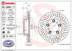 BREMBO Bre-09. C880.11 (09.c880.11)
