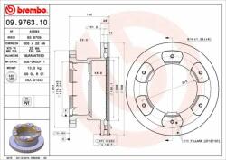 BREMBO Bre-09.9763. 10