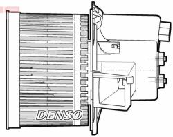 DENSO Utastér-ventilátor DENSO DEA09060