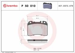 BREMBO BRE-P50010