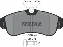 TEXTAR fékbetétkészlet, tárcsafék TEXTAR 2154601 (2154601)