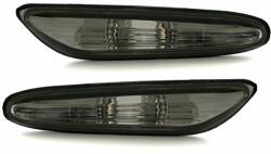  Кристални мигачи bmw e90 / e91 / e92 / e93 / e87 / x1 - опушени (sbe90bc)