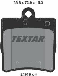 TEXTAR fékbetétkészlet, tárcsafék TEXTAR 2191901 (2191901)