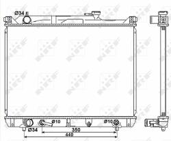 NRF hűtő, motorhűtés NRF 53037 (53037)