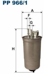 FILTRON Üzemanyagszűrő FILTRON PP 966/1 (PP 966/1)