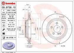 BREMBO Bre-09.9738. 11 (09.9738.11)