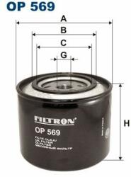 FILTRON olajszűrő FILTRON OP 569 (OP 569)