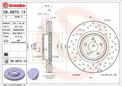 BREMBO Bre-09. A870.1x (09.a870.1x)