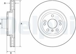 DELPHI Tarcza Ham. Mercedes M W166 11- (bg9148c)