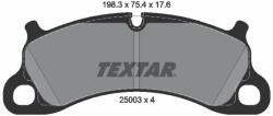 TEXTAR fékbetétkészlet, tárcsafék TEXTAR 2500301 (2500301)
