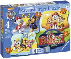 Ravensburger Puzzle Ravensburger - Paw Patrol, 4 in 1, 4/6/8/10 piese (4005556069798)