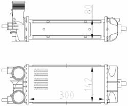 NRF töltőlevegő-hűtő NRF 309071 (309071)