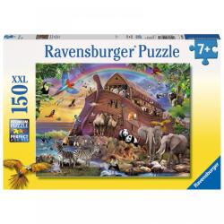 Ravensburger Puzzle Ravensburger XXL - Arca cu animale, 150 piese (4005556100385)