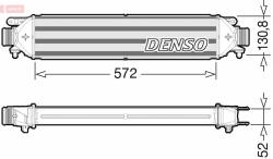 DENSO töltőlevegő-hűtő DENSO DIT09103