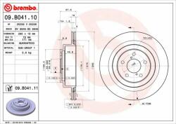 BREMBO Bre-09. B041.11 (09.b041.11)