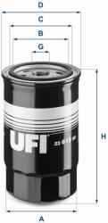 UFI olajszűrő UFI 23.615. 00