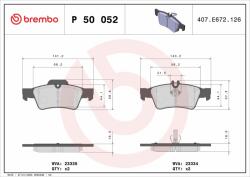 BREMBO BRE-P50052
