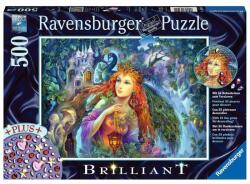 Ravensburger Puzzle Ravensburger Brilliant - Zana, cu stickere, 500 piese (4005556165940) Joc de societate