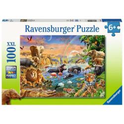 Ravensburger Puzzle Ravensburger XXL - Izvor in jungla, 100 piese (4005556129102) Joc de societate