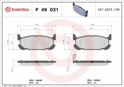 BREMBO Bre-p49031 (p 49 031)