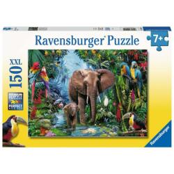 Ravensburger Puzzle Ravensburger XXL - Animale din safari, 150 piese (4005556129010) Joc de societate