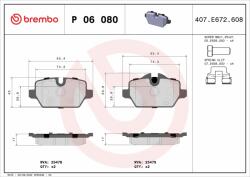 BREMBO BRE-P06080