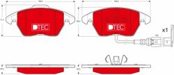 TRW fékbetétkészlet, tárcsafék TRW GDB1550DTE (GDB1550DTE)